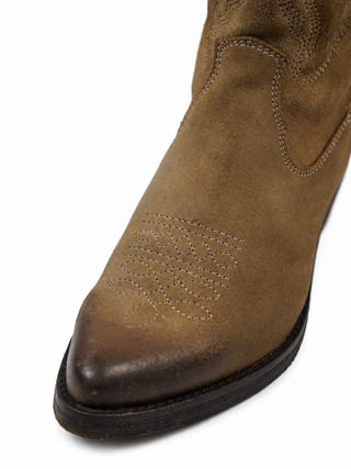 Jane Suede Taupe High