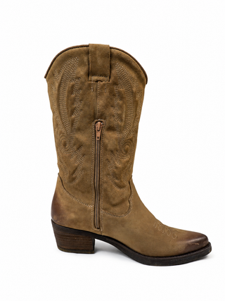 Jane Suede Taupe High