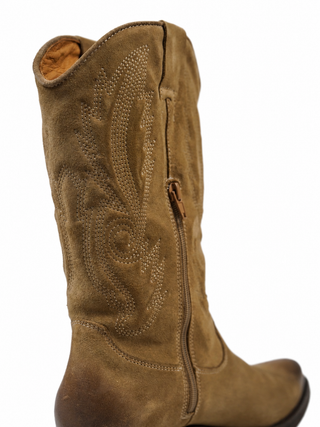 Jane Suede Taupe High