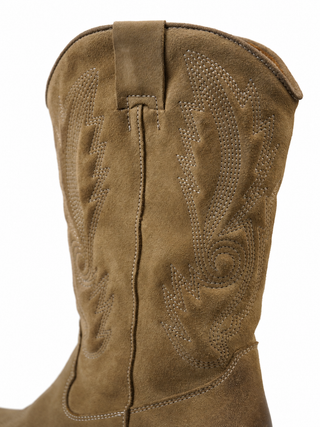 Jane Suede Taupe High
