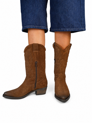 Jane Suede Brown High