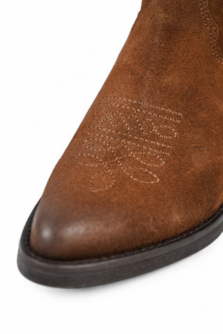 Mia Suede Brown Medium